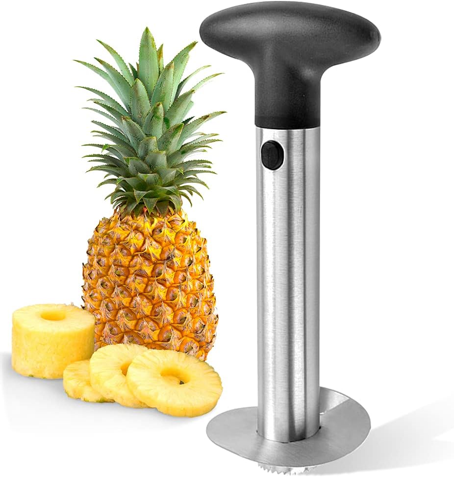 PinePro™ – Pelador de Piñas de Acero Inoxidable