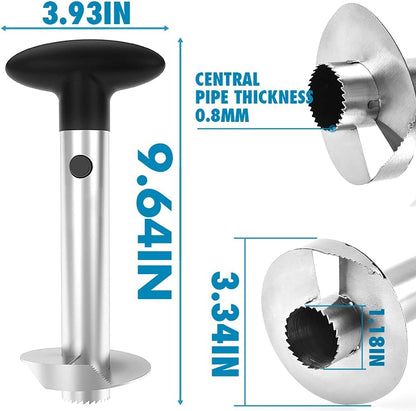 PinePro™ – Pelador de Piñas de Acero Inoxidable